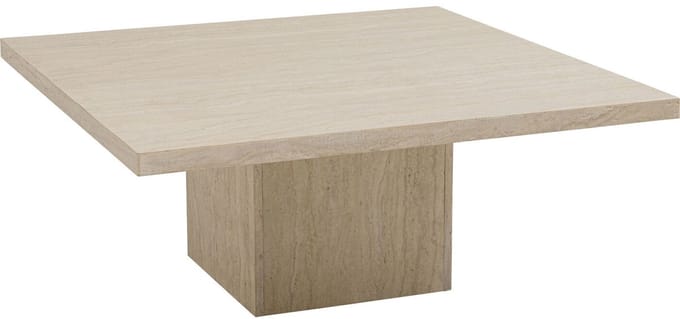 Salontafel Travertino 100x100cm Kare Design