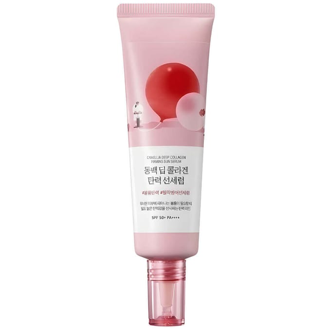 ROUND LAB Camellia Deep Collagen Fermeté Sérum Solaire SPF 50+ PA++++ 50ml 50ml white