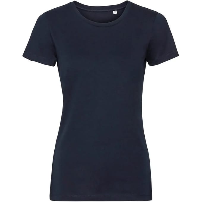 Dames-T-shirt Russell Athletic Pure Organic