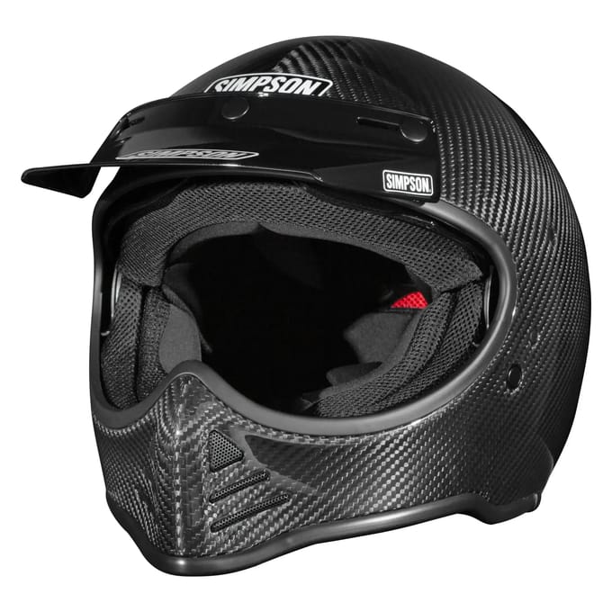 Volle motorhelm Simpson M52