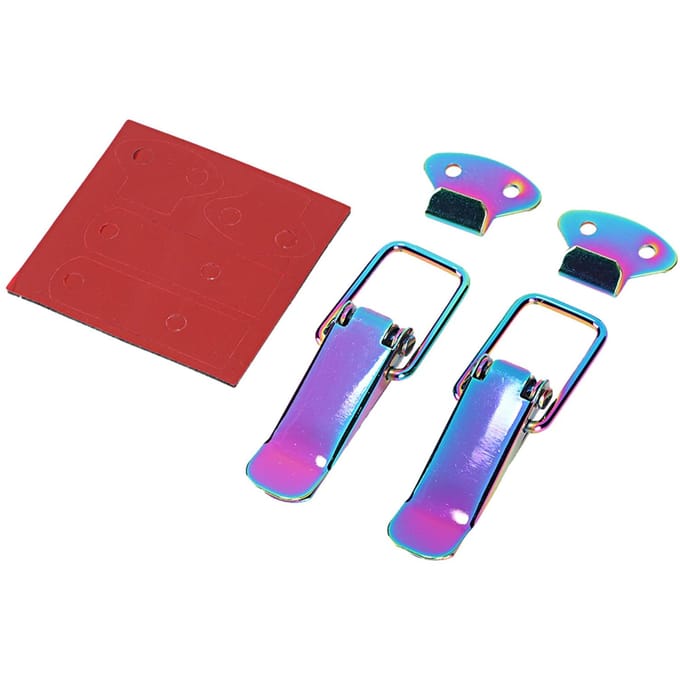 Clip de Verrouillage de Capot de Voiture Violet Latch Rapide Pince d'Aile Crochet Pièces Auto Universelles red