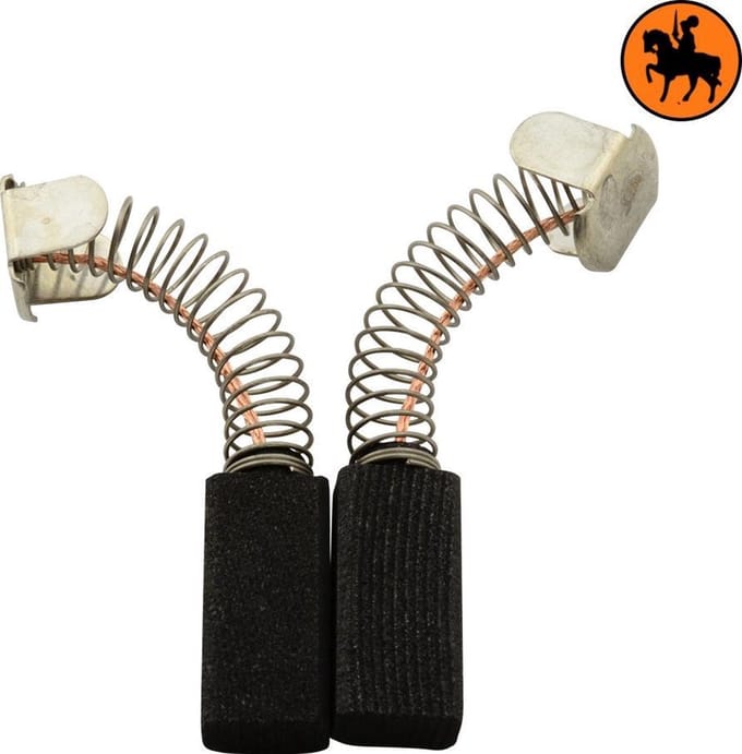 Koolborstelset voor Black & Decker D43004A - 5x8x17mm