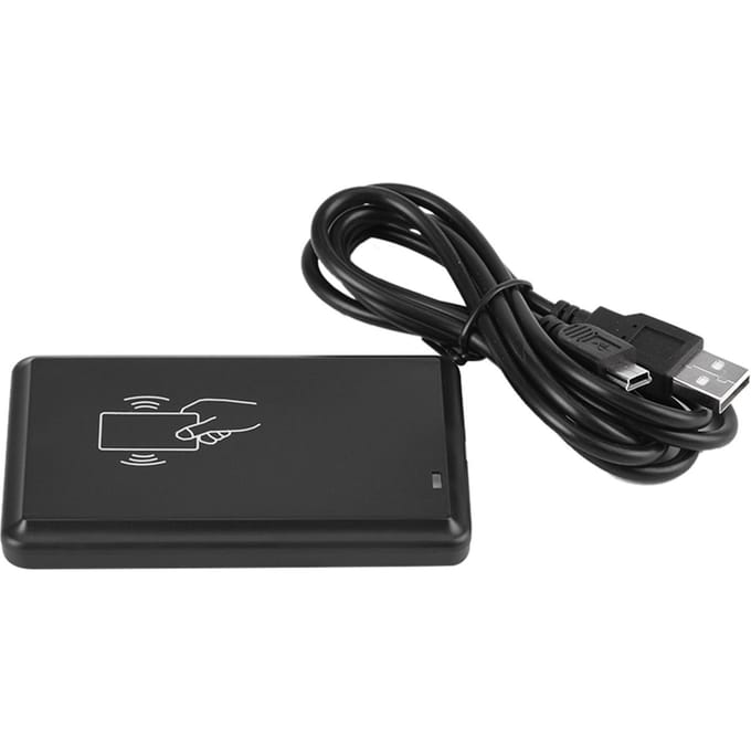 13.56MHz USB-interface RFID Contactloze IC S50 S70 Eén Kaartlezer black