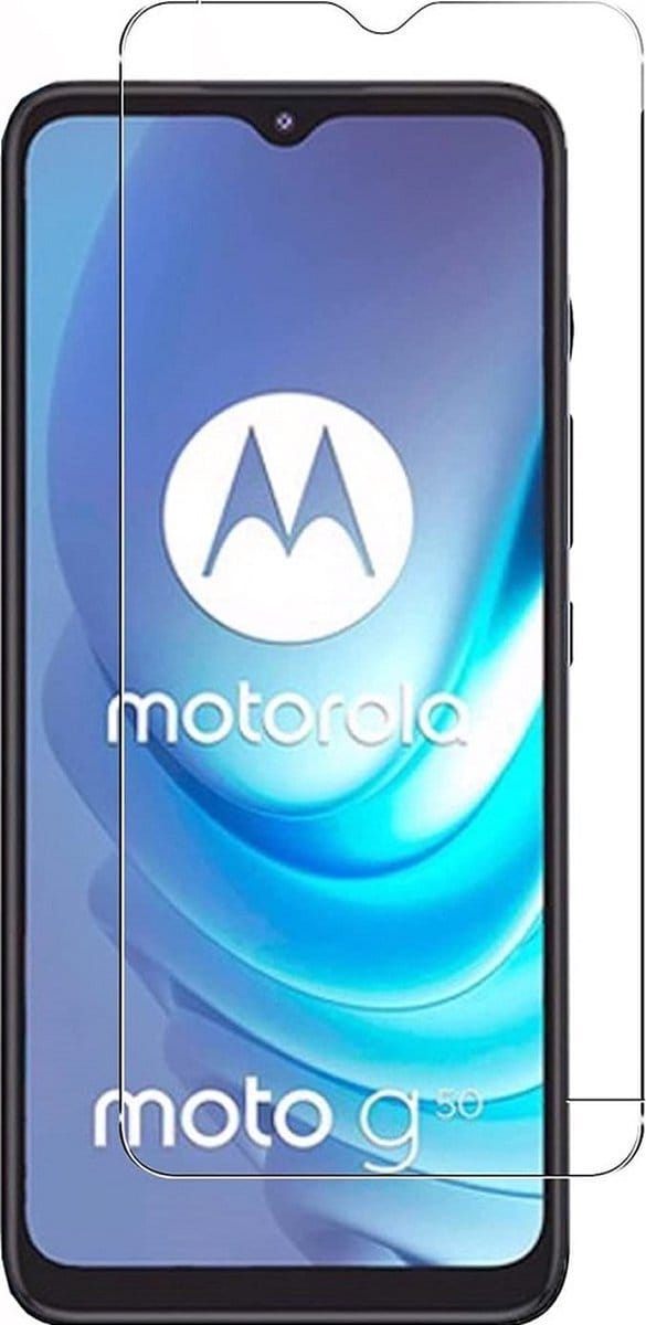 LuxeBass Tempered screenprotector geschikt voor Motorola Moto G50 - beeldscherm - scherm - tempered glas