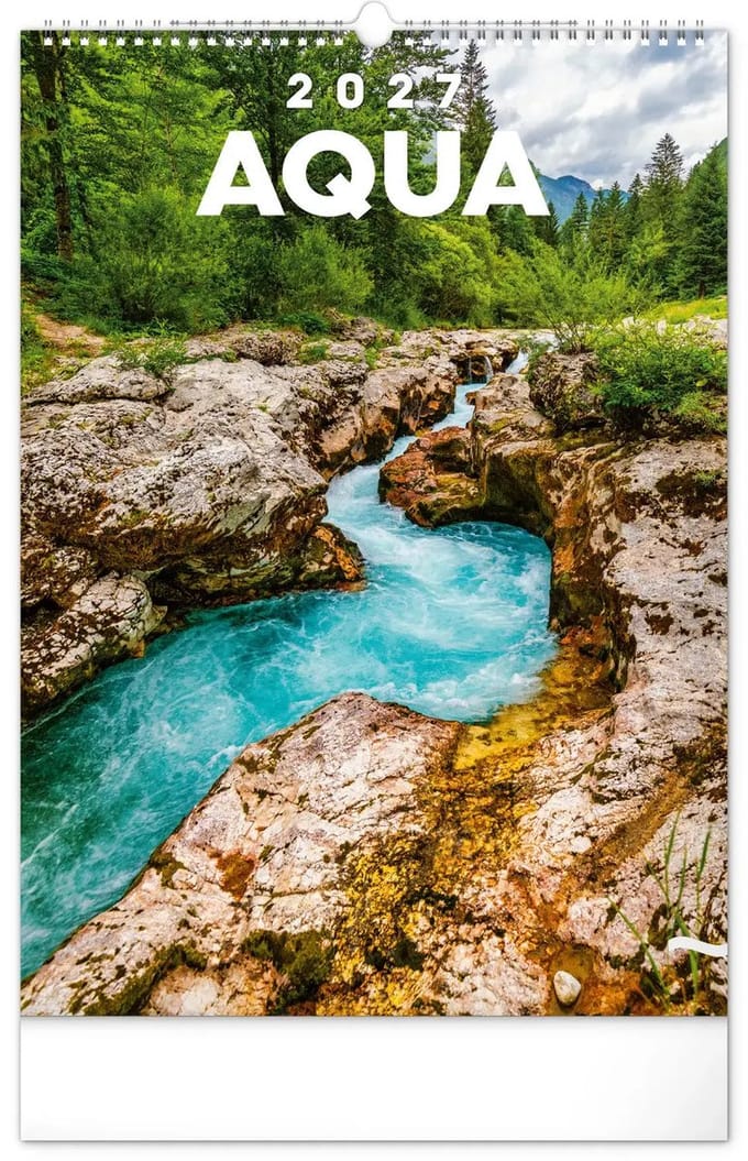 Water Wandkalender 2027 Groot