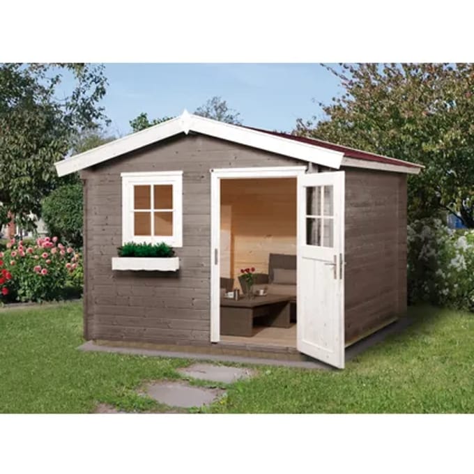 Weka Tuinhuis 106 - Onbehandeld - 251x250cm - 11,5 M³