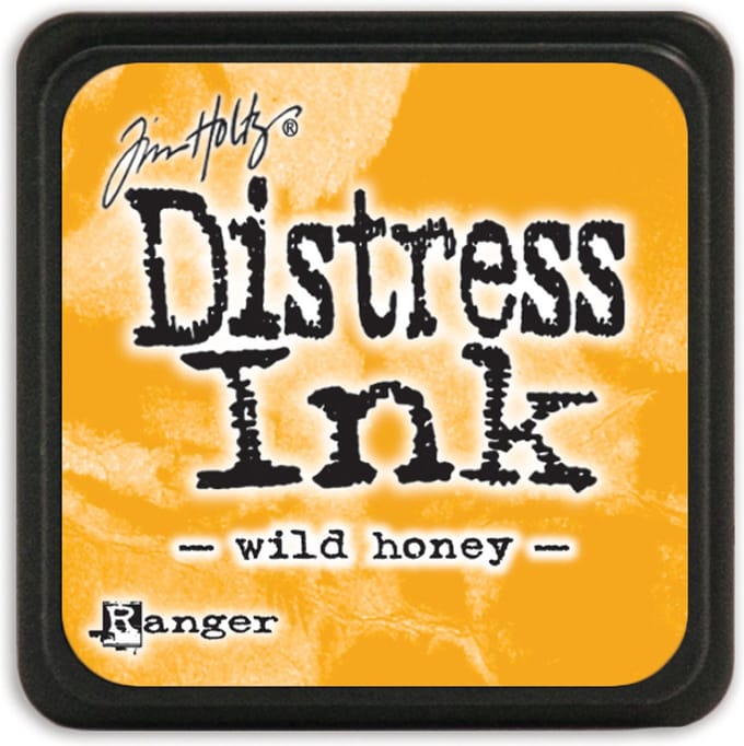 Tim Holtz - Ranger Distress Stempelkussen - Mini ink pad - Wild honey - TDP40293