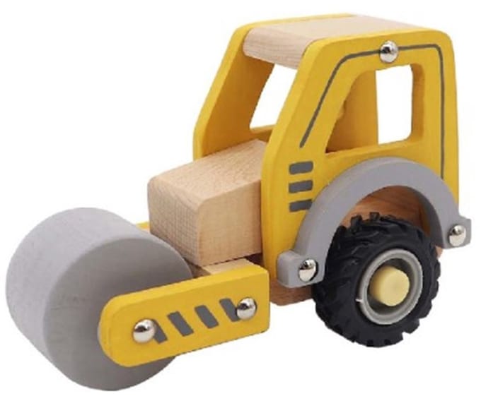 Simply houten speelgoed wals - kleurrijk educatief speelgoed 3+.
