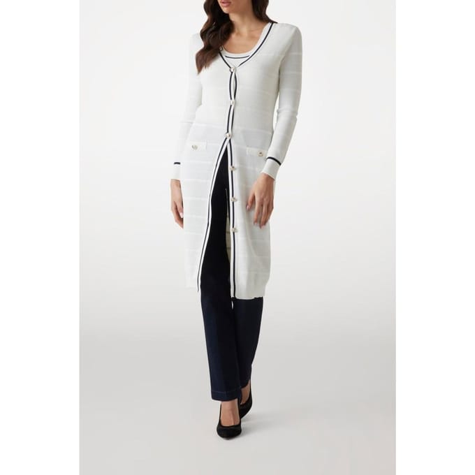 GUESS Marciano By Ada Long Cardi Sweater Macadamia Größe: M | Jacken Outlet | Damen