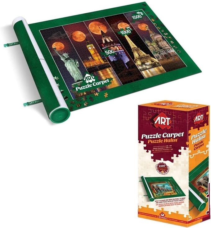 Puzzelmat voor 100 tot 1500 stukjes – Ideal voor puzzleliefhebbers