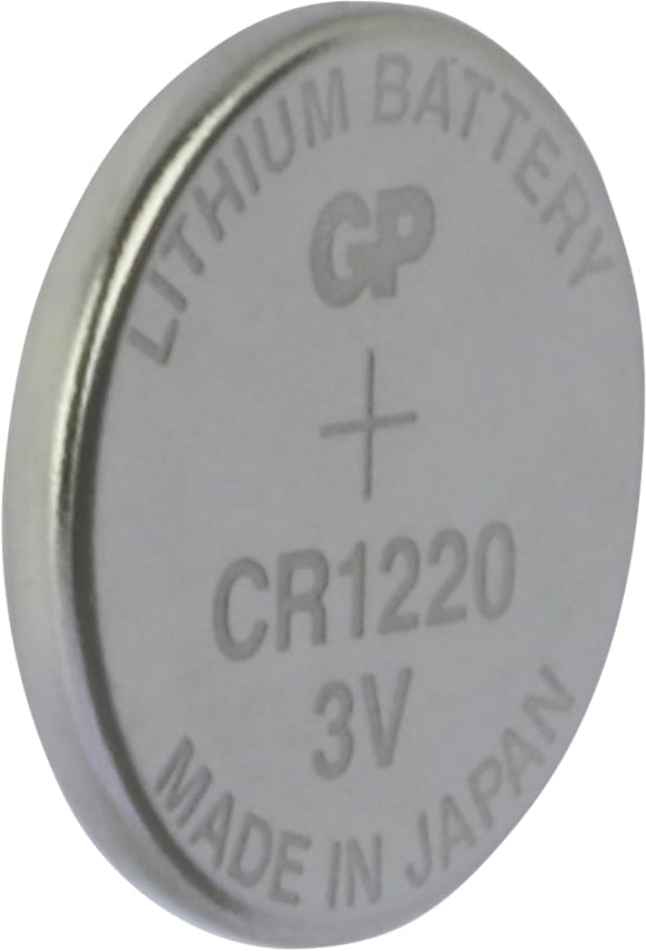 GP Lithium CR1220 Knoopcel Batterij (1-pack)