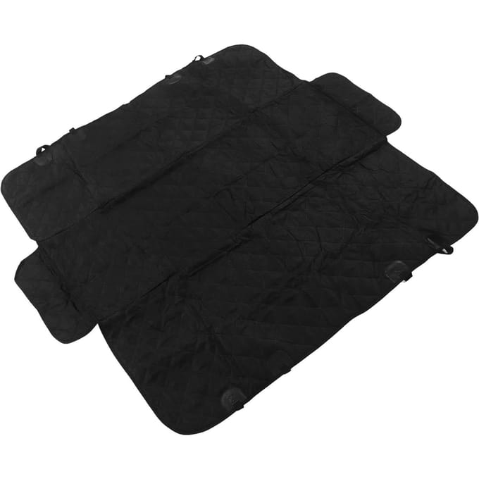Verlengstuk Achterbank Opvouwbare Hond Auto Stoelhoes Waterdicht Zwart Huisdier Brug Platform black