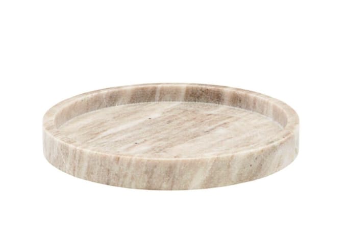 ​Meraki - Marble Tray Ø 25 cm - Beige (Mkma012/312530012)