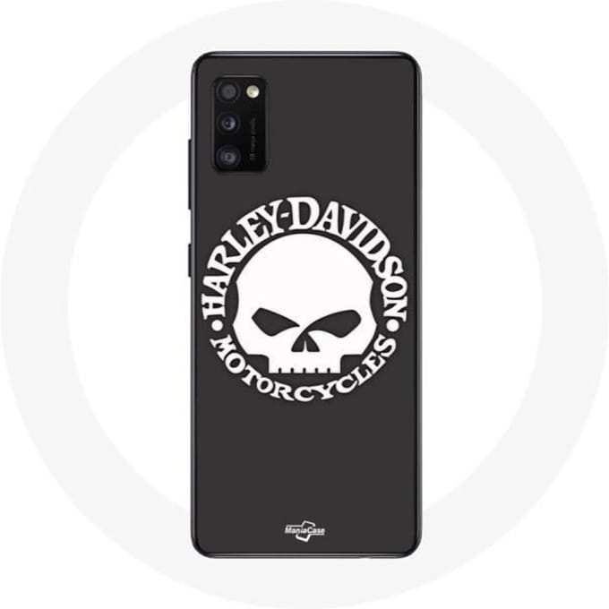 Samsung Galaxy A41 hoesje Harley Davidson Motors Schedel