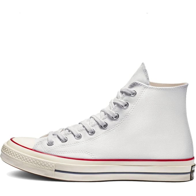 Converse Chuck 70 Hi Ivory Unisex Sneakers Wit Rood 162056C 43 white