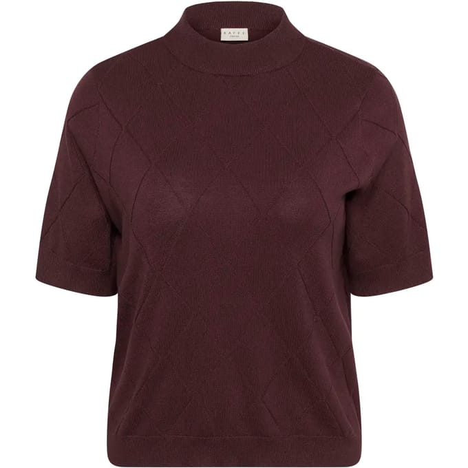 Gebreide trui voor dames KAFFE Curve Lizzy Argyle