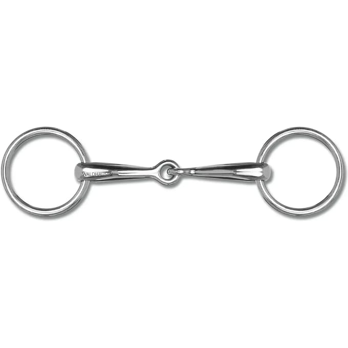 Mors 2 ringen voor pony inox Waldhausen Massif