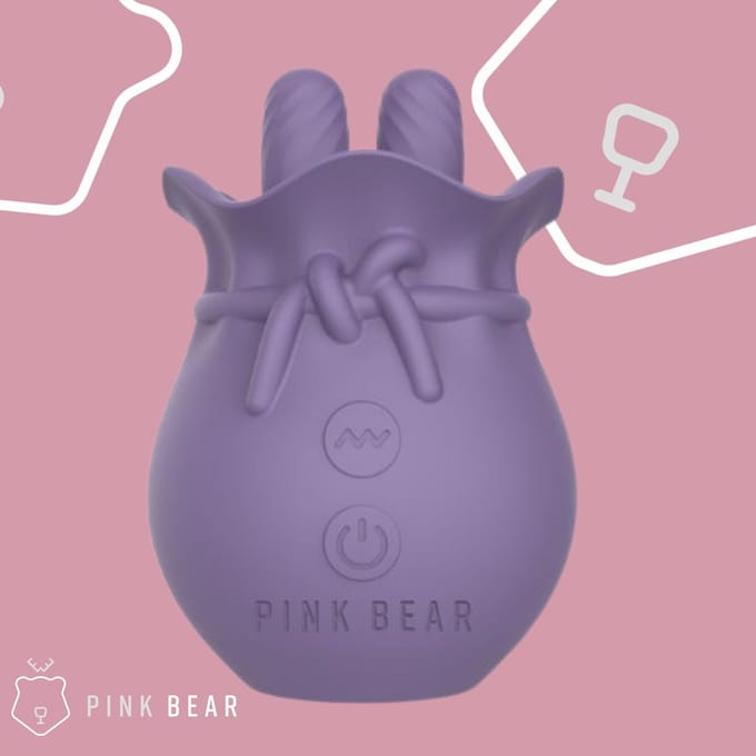 PinkBear -PB0003- WhisperBuds paars