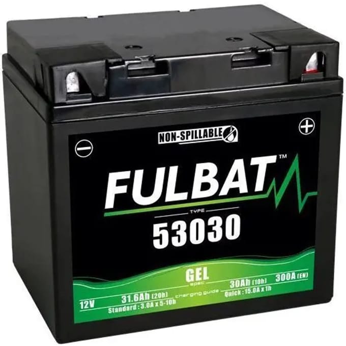 Gel motorfiets accu Fulbat 53030