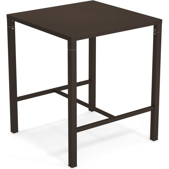 Emu Nova Statafel vierkant - donkerbruin - 90 x 90 cm