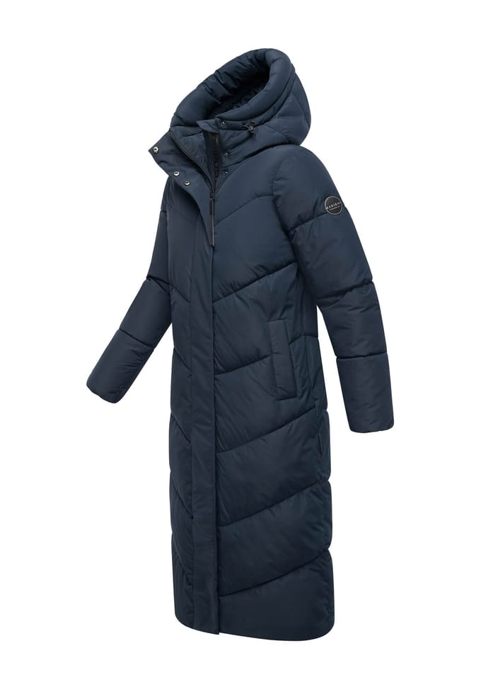 Marikoo dames wintermantel Ranjaa gewatteerd met capuchon & reflecterende details