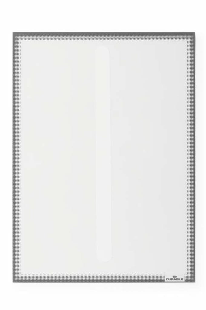 Durable 501557 document houder Kunststof Grijs, Transparant