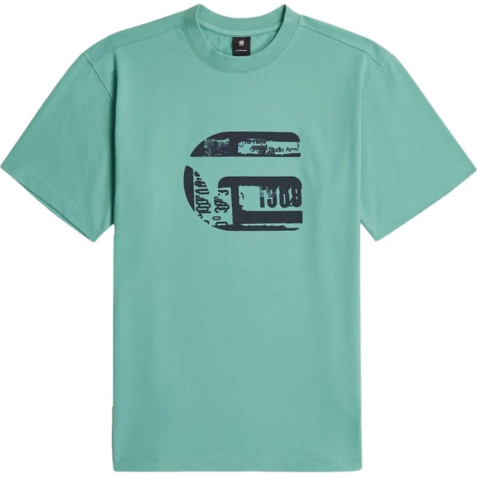 Regular fit T-shirt met logoprint Model 'icon'