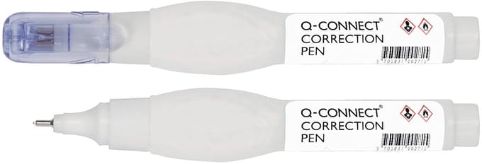 Q-CONNECT correctiepen 8 ml 10 stuks