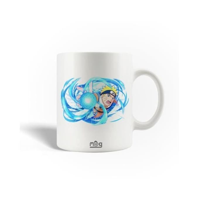 Mug en Céramique Naruto Uzumaki Bleu Manga Anime Affiche