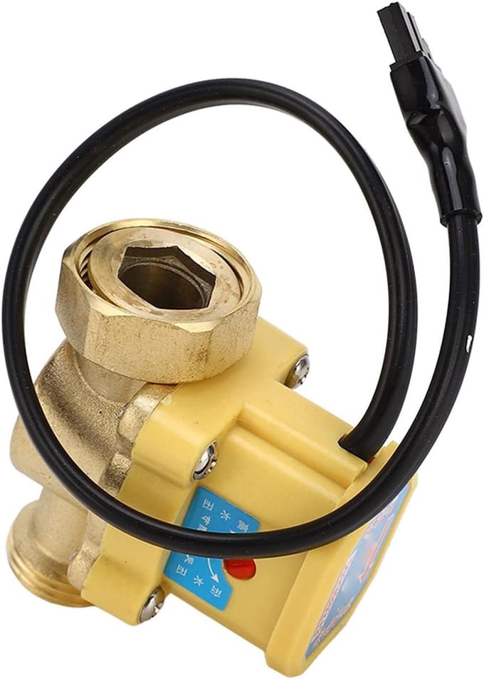 Waterdrukschakelaar - Pompschakelaar Druksensor - Pomp Automatiseren - Universeel Verstelbaar - G3/4 A G1/2 - Zwart