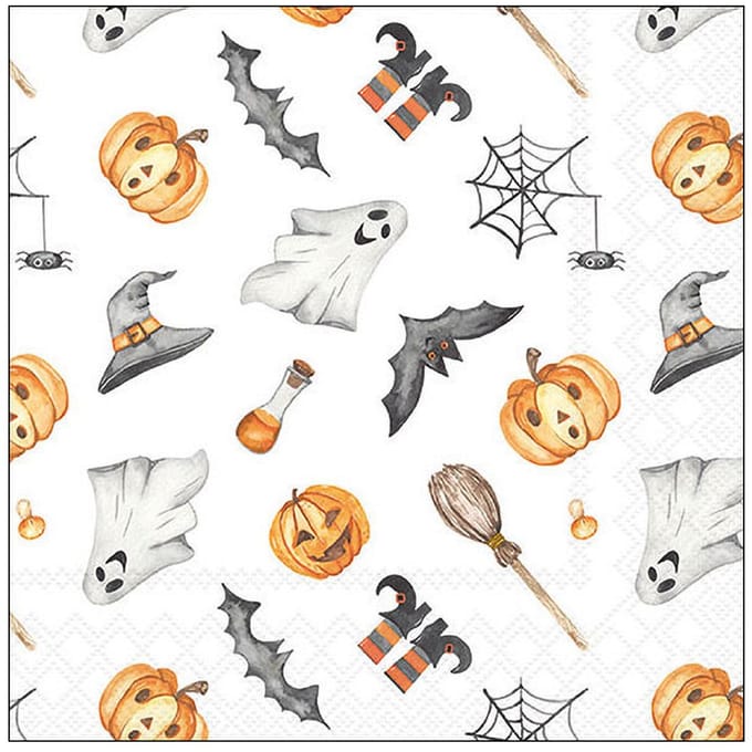 Lunch Servetten Happy Halloween - Ambiente - 33x33 cm