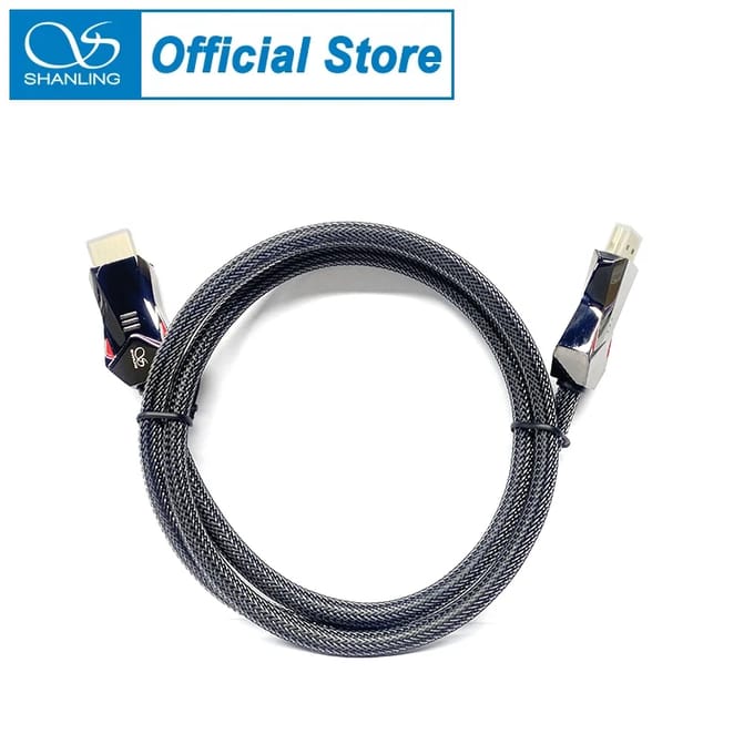 SHANLING L8 I2S-LVDS digitale interconnect audiokabel ongeveer 100 cm voor CD-speler/AMP/DAC L8