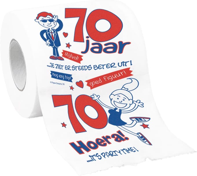 Toiletpapier - 70 jaar