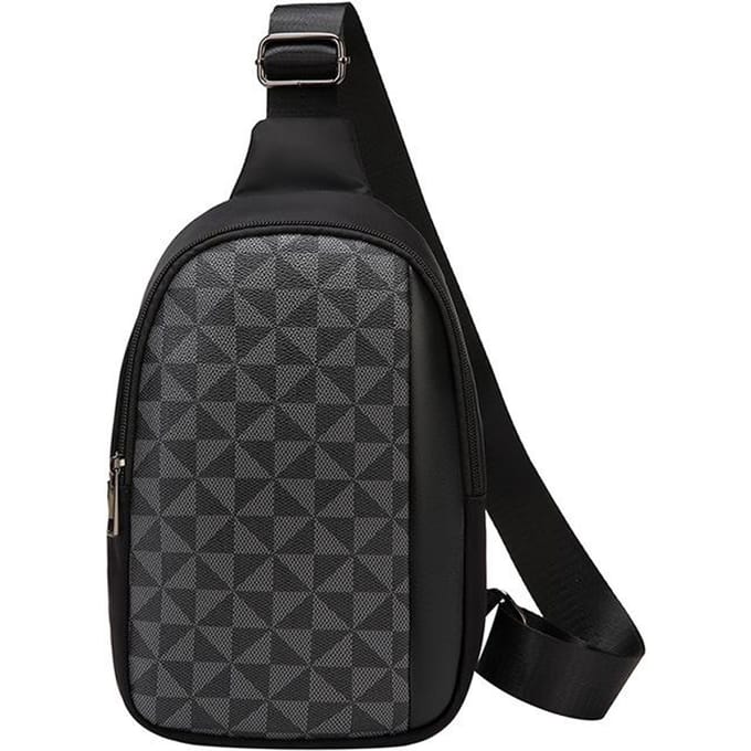 Modieuze Retro Casual Schoudertas voor Heren en Dames black
