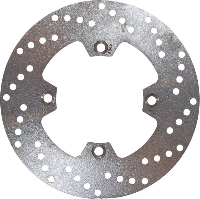 Ebc D-series Solid Round Offroad Md6097d Achterste Remschijf Zilver