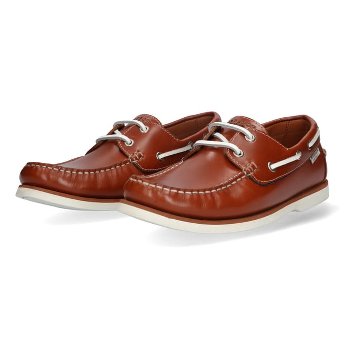 McGregor Heren Bootschoenen - Bruin - Bootschoenen - Leer