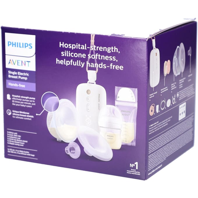 Philips Avent Borstkolf - Handsfree Enkelzijdig + Melkbewaarzakje - SCF543/11