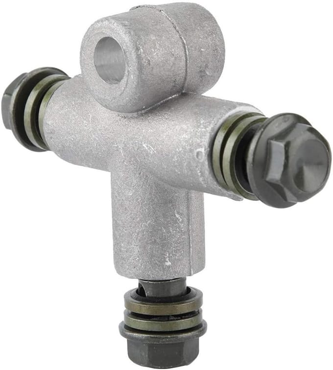 3-Weg Koppeling voor Motor en ATV - Hydraulische Remolie Slangadapter 10mm voor Efficiënte Remprestaties