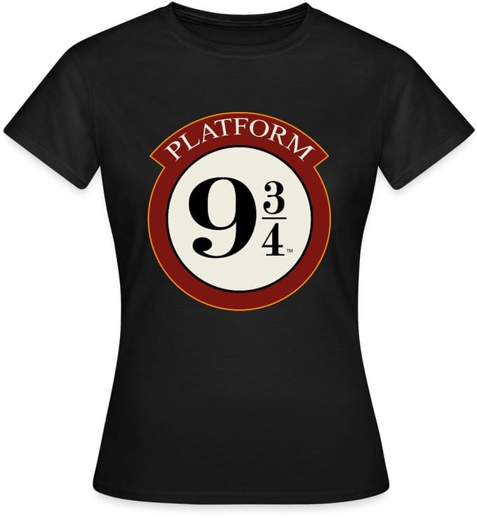Harry Potter Platform 9 3/4 T-Shirt Dames