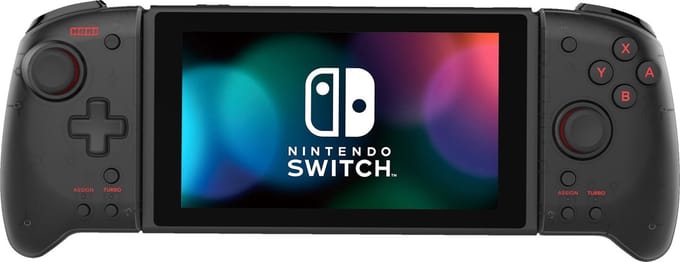 HORI - Split Pad Pro handheld controller voor Nintendo Switch en Nintendo Switch OLED - Zwart - Officieel gelicentieerd door Nintendo