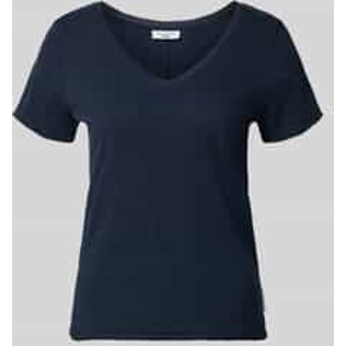 Regular fit T-shirt van puur katoen