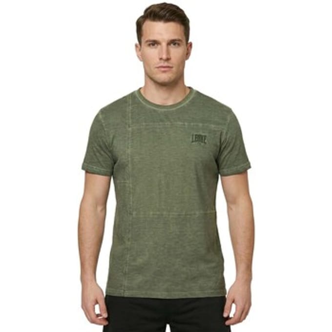 T-shirt Leone 1947 Man T-Shirt Short Sleeves Old Wash