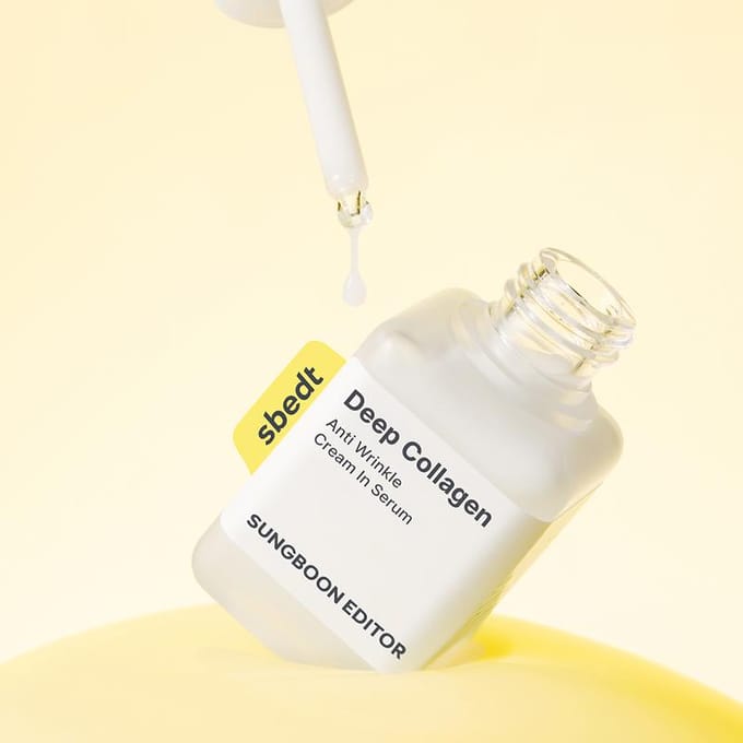 [SUNGBOON EDITOR] Diepe Collageen Anti-Rimpel Crème in Serum 40ml white