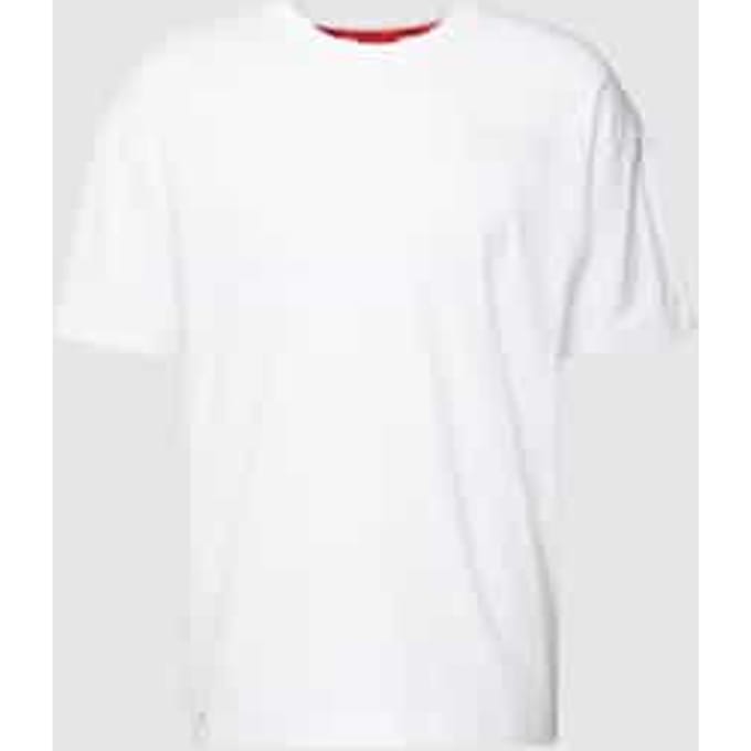 T-shirt met labelprint model 'Unite'