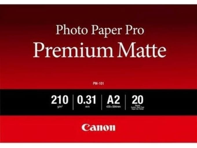 Canon Papier PM-101 / 8657B017 Premium Matte A2 - 20 sheets