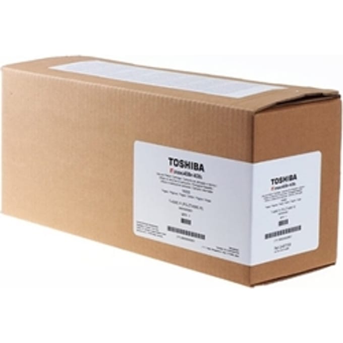 Toshiba T-408E-R - black - original - toner cartridge - Use and Return
