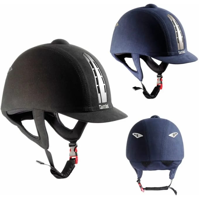 Met microvezel beklede helm Tattini Pro