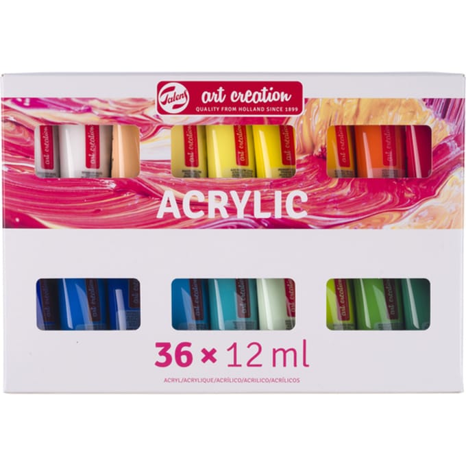 Acrylverf Talens Art Creation assorti 36 tubes à 12ml
