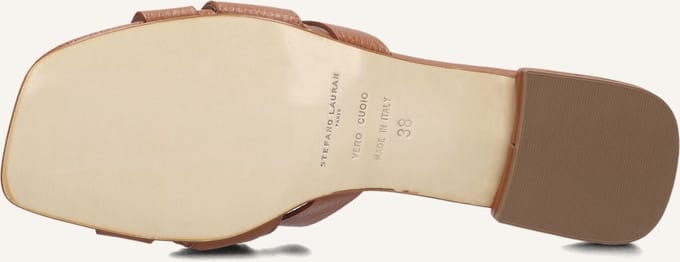 STEFANO LAURAN 24050 Slippers - Dames - Cognac - Maat 41