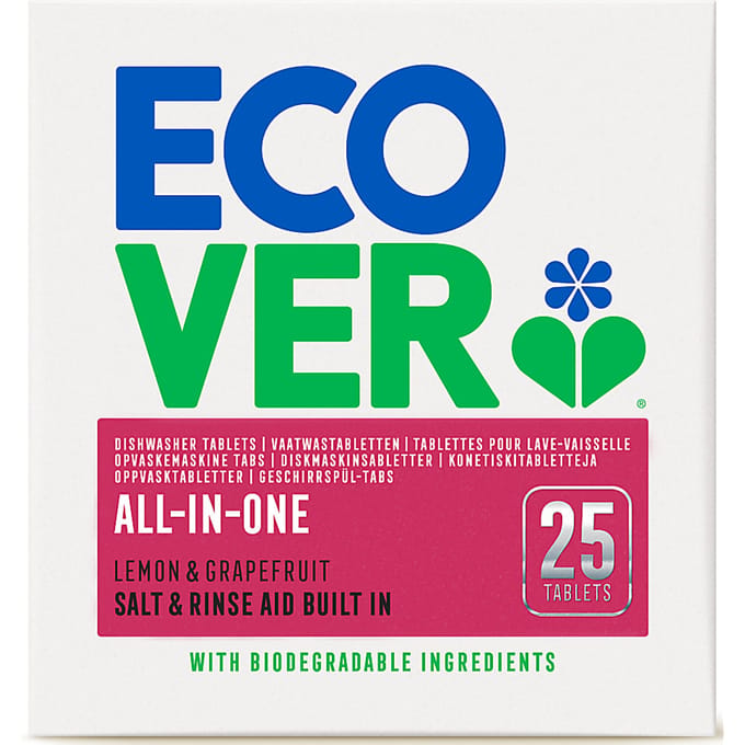 Ecover Vaatwastabletten All In One 22 stuks
